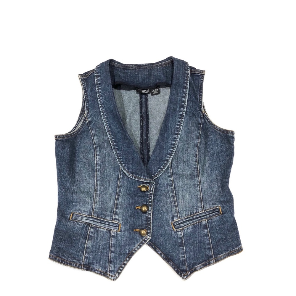 A.N.A Denim Vest Size Small